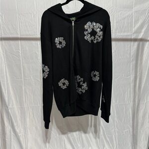 Denim Tears Zip Up Hoodie